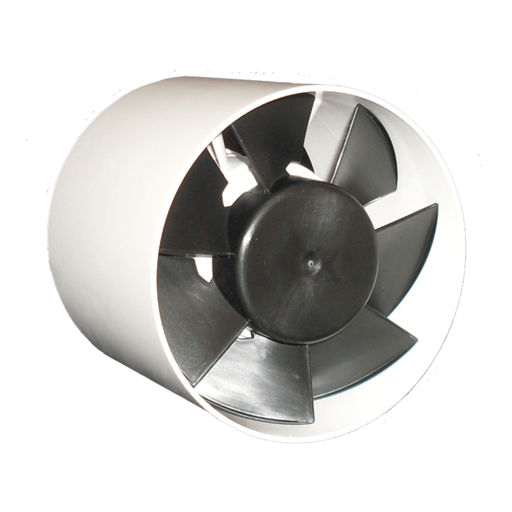Канален вентилатор за вграждане във въздуховоди QIN 120T+монтажни крачета