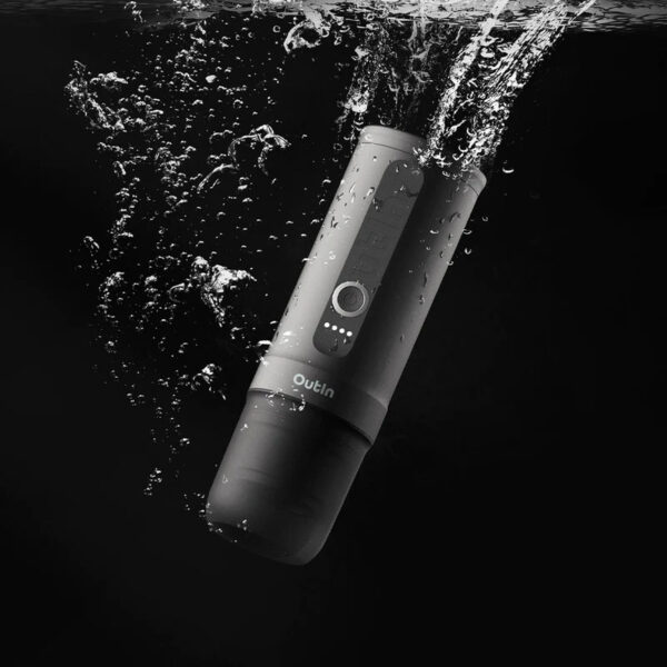Преносима кафемашина Outin Nano, сив цвят,,