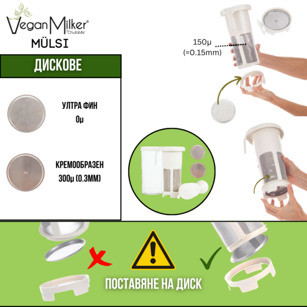 Уред за приготвяне на растително мляко Vegan Milker - Mulsi Soul;