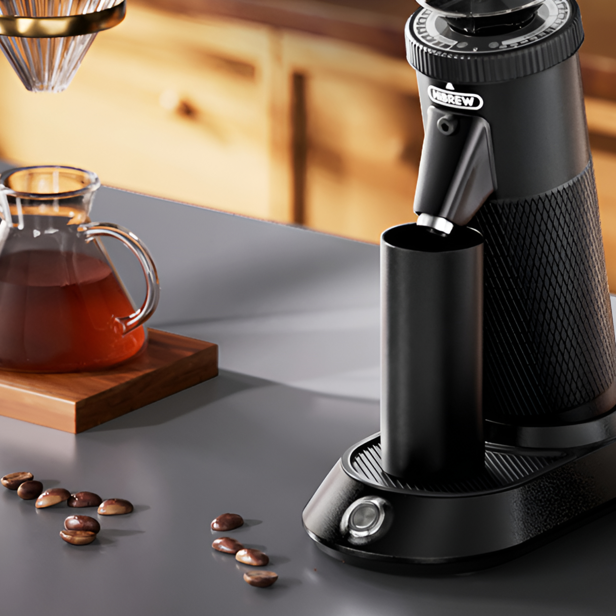 Електрическа кафемелачка HiBREW Grinder G5, за еспресо и турско кафе - Image 8