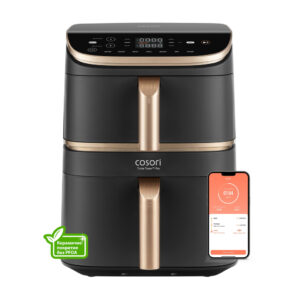fritjurnik s gorest vazduh cosori turbo tower pro caf dc123s
