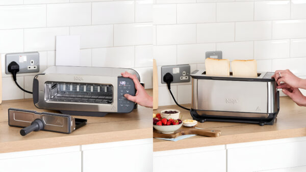Тостер Ninja Foodi ST202EU 3 в 1, 2400W, сребрист - Image 13