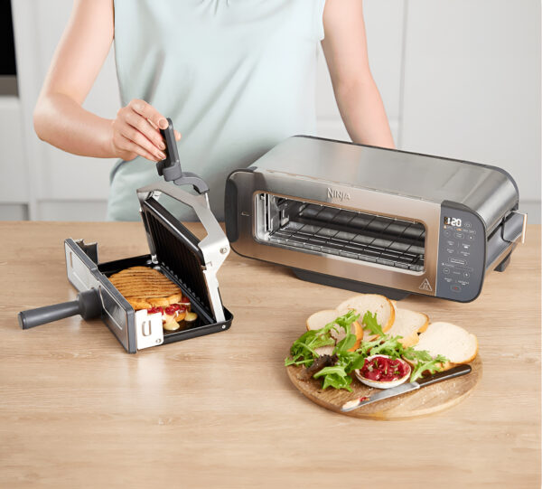 Тостер Ninja Foodi ST202EU 3 в 1, 2400W, сребрист - Image 9
