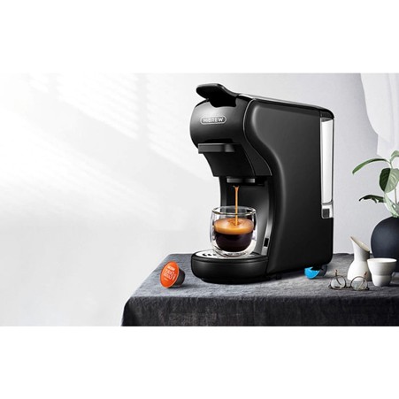 Мултифункционална кафемашина HiBREW H1A, черна + кана за мляко - Image 11