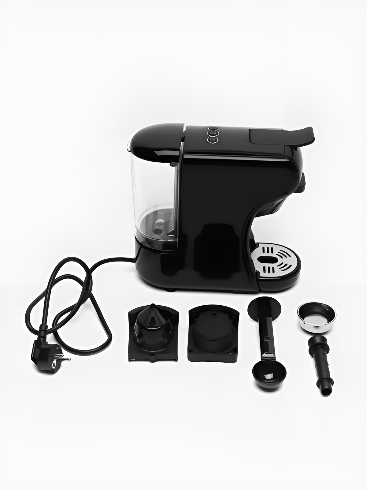 Мултифункционална кафемашина HiBREW H1A, черна + кана за мляко - Image 4