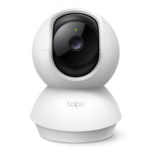 Смарт камера за видеонаблюдение TP-Link, Tapo C200, 360°, бяла