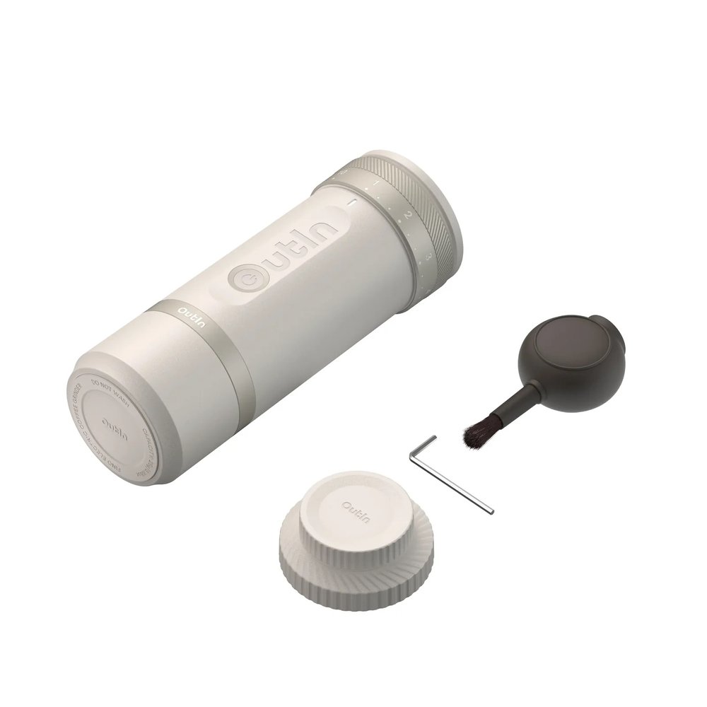 Преносима кафемелачка Outin Fino, Sandstone White - Image 5