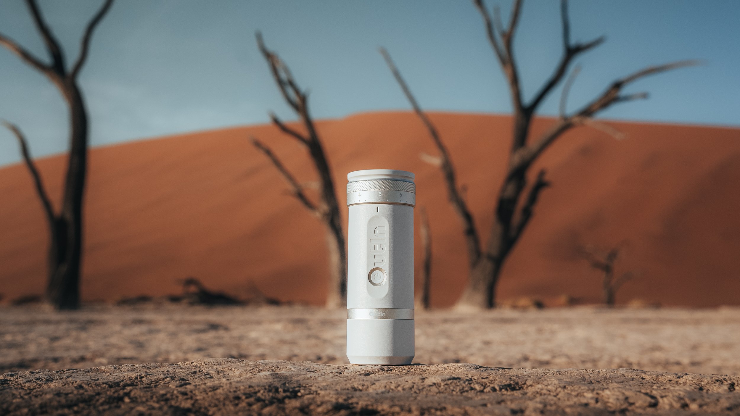 Преносима кафемелачка Outin Fino, Sandstone White - Image 11