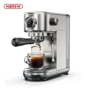 Кафемашина за еспресо HiBrew H10B, 20 бара, сива
