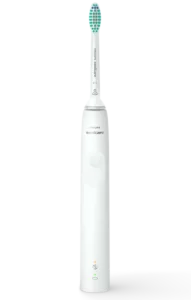 Електрическа звукова четка за зъби Philips Sonicare 3100 series, бяла