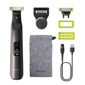 Тример за лице и тяло Philips Shaver One-Blade Pro 360 QP6552/15, черен