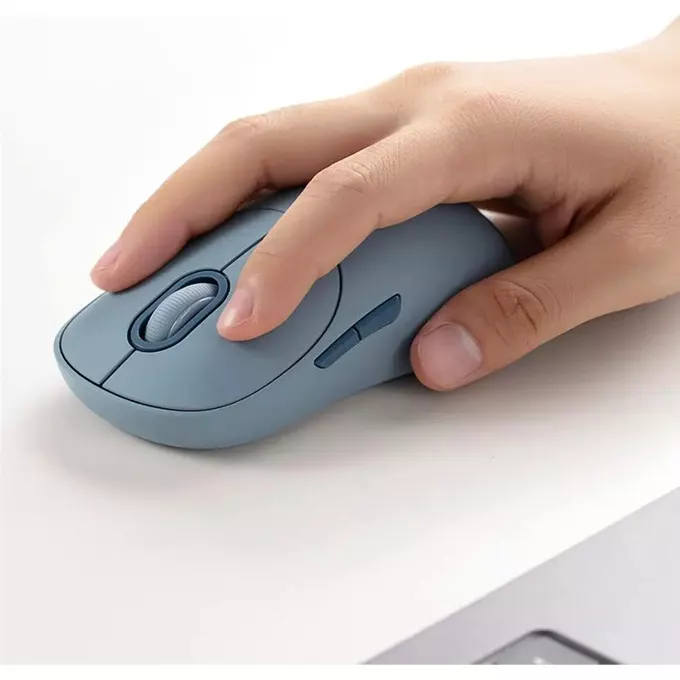 Безжична мишка Xiaomi Wireless Mouse 3, Bluetooth, синя – BHR8914GL - Image 4