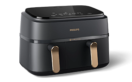 Фритюрник с горещ въздух Philips NA352/00 Еър фрайър, черен