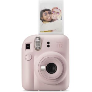 fotoaparat za momentni snimki fujifilm instax mini 12 rozov