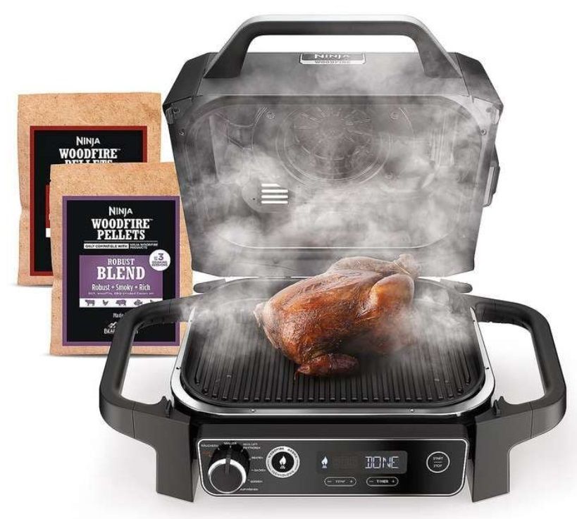 elektricheska skara ninja og701eu woodfire 2400w siva (2)