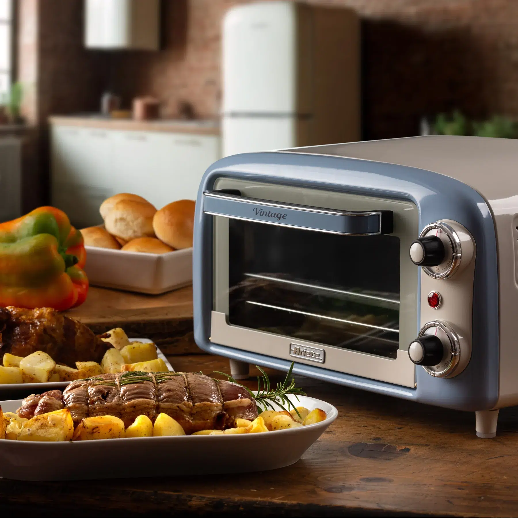 elektricheska furna ariete vintage 10l 800w sinya (3)