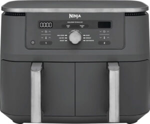 frityurnik s goresht vazduh ninja dz400eu ar fruer 2470w 9 5l cheren (1)