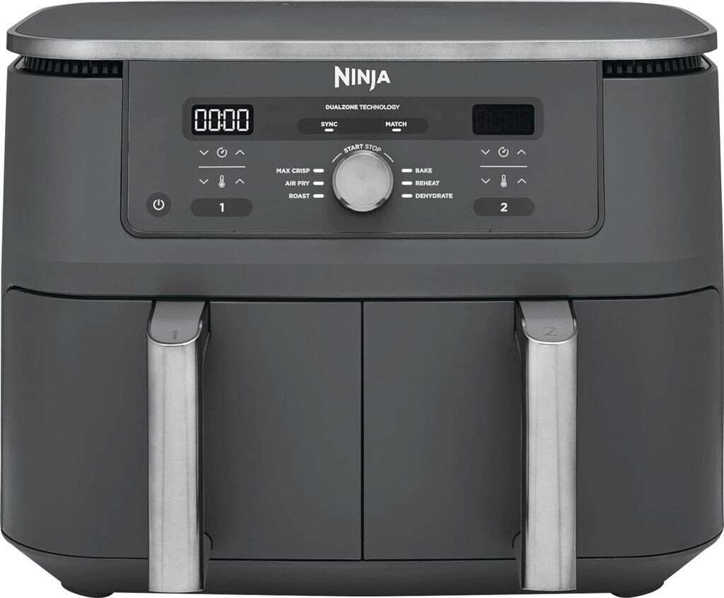 frityurnik s goresht vazduh ninja dz400eu ar fruer 2470w 9 5l cheren (1)