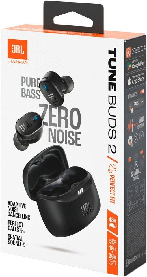 bezzhichni slushalki jbl tune buds 2 tws anc do 12 chasa cherni (11)